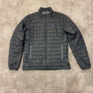 Charcoal Grey Patagonia Nano Puff Jacket Size Medium